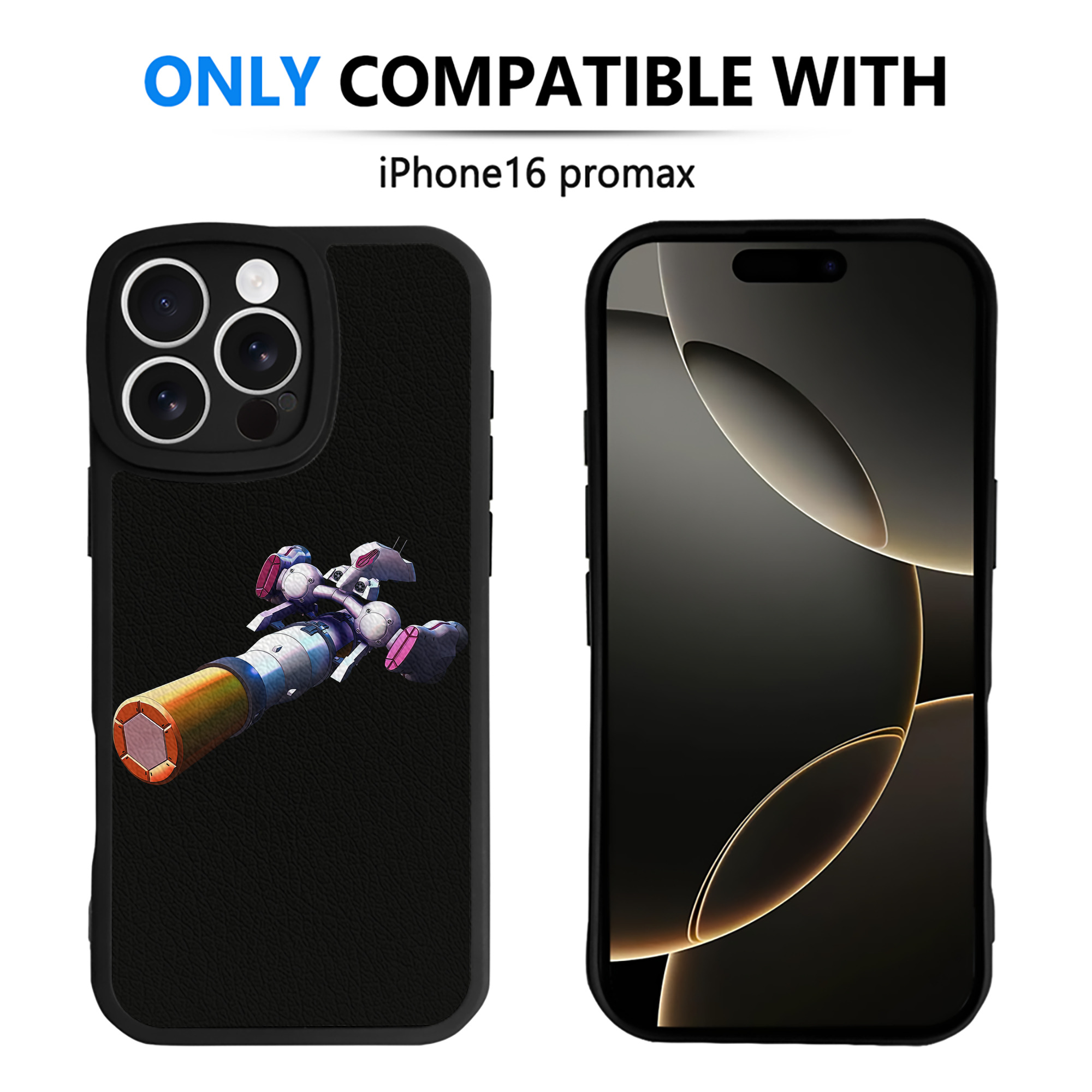 （画像用） 機動戦士ガンダム Mobile Suit Gundam 【iPhone 16シリーズ対応】シリコンスマホケース（レザー調） 材質：シリコン